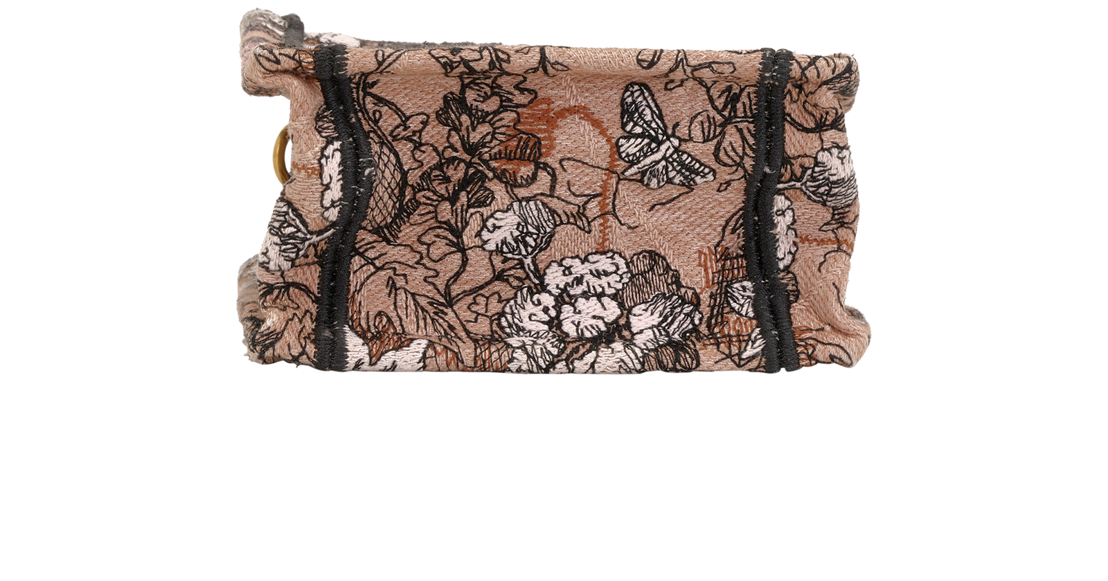 Mini Jardin Magique Vertical Book Tote, &pound;950, Handbags, Black/Pink, Canvas, Top view